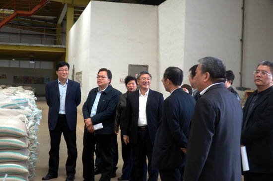工信部高云虎副司长到厦门标准砂调研 工信部高云虎副司长到厦门标准砂调研
