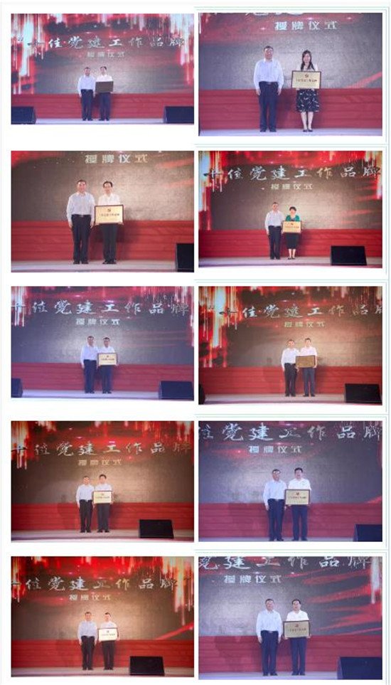 热烈庆祝建党97周年 中国建材集团召开“五好党支部”“党员先锋岗”授牌暨“党建工作品牌”发布会